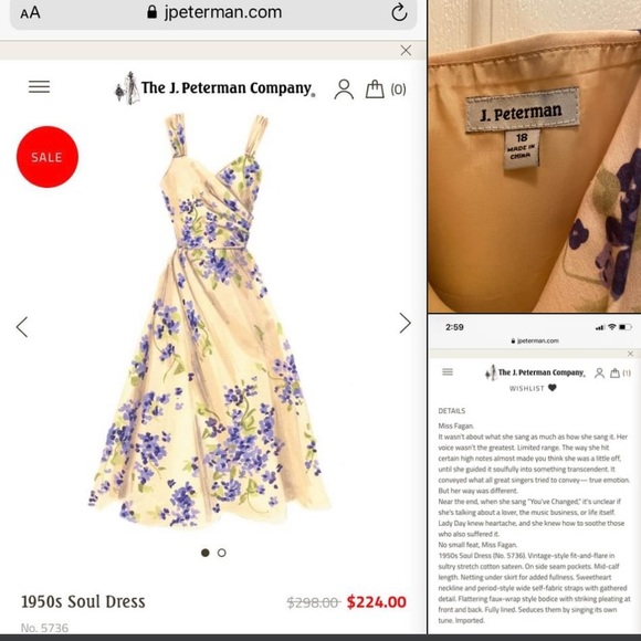 J PETERMAN CO., as featured on the Seinfeld show! - Picture 1 of 6